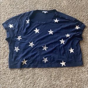 SPLENDID STAR CROP TOP